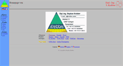 Desktop Screenshot of krebber.eu